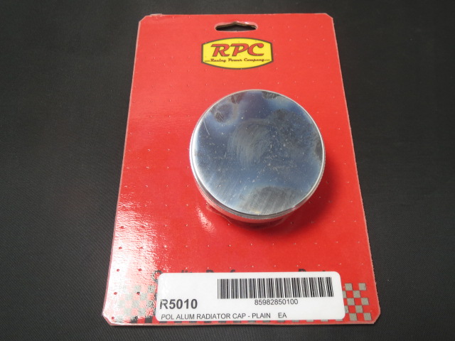 (image for) #R5010 Polished Aluminum Radiator Cap - Plain (16# Pressure) - Click Image to Close